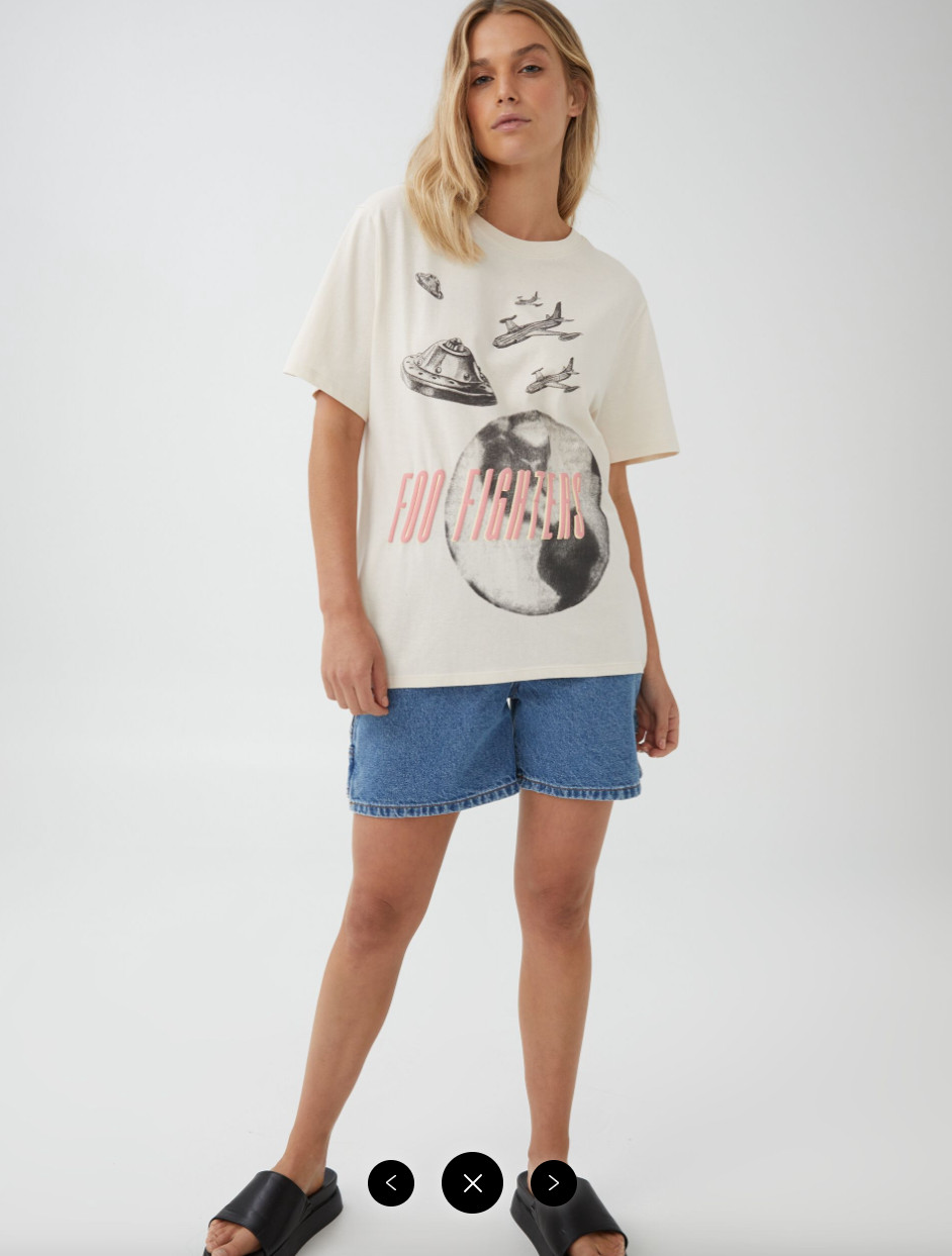 Women's Foo Fighters Tee Size Small image 2