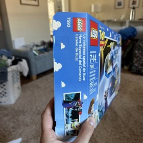 BOX ONLY - LEGO Disney Pixar Toy Story 7593 Buzz Star Command Spaceship - 📦