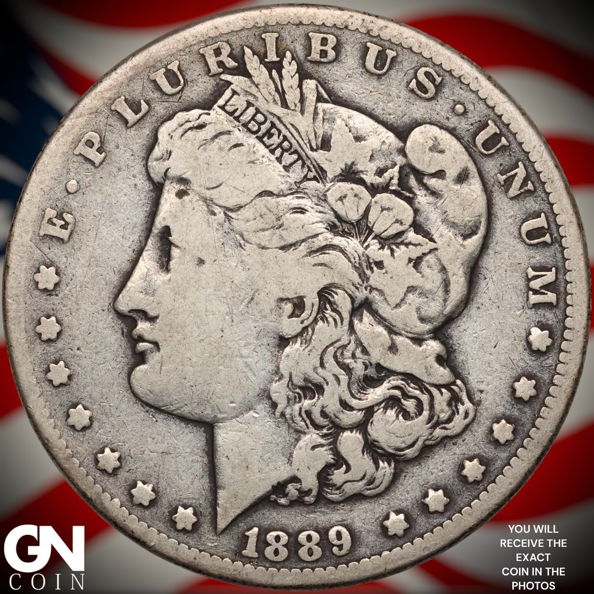 1889 CC Morgan Dollar A8802 | eBay