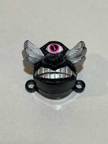 Rare Vintage My Pet Monster Shoelace Bow Biters Set of 1 Black 1987 Brookside