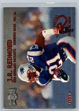 💎2000 Metal Football #266 J.R. Redmond RC - New England Patriots💎