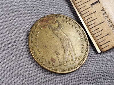 Vintage Ball O Matic Token Golf Golfer Ballomatic Coin | eBay