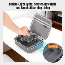 For DJI Neo 2 Drone Portable PU Storage Bag Handheld Crossbody Bag