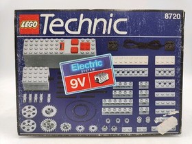 LEGO TECHNIC 8720 VINTAGE NEW ELECTRIC SYSTEM 9V SET NEW VINTAGE