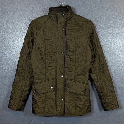 Barbour 4us women's green CAVALRY POLARQUILT quilted