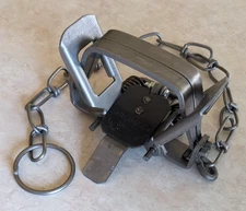 Bridger #1 Coil Spring Foothold Trap - Raccoon, Fox - NEW