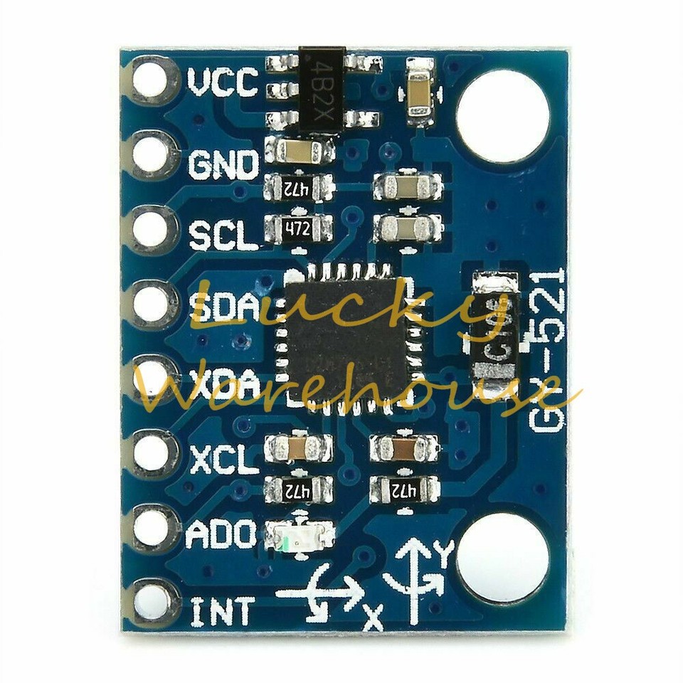 Modulo MPU-6050 MPU6050 6DOF – Accelerometro E Giroscopio 3 Assi Per Arduino, Sensore Fai Da Te