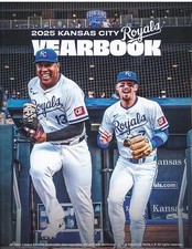2025 KANSAS CITY ROYALS OFFICIAL YEARBOOK SALVADOR PEREZ BOBBY WITT JR. IN STOCK