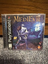 RARE MediEvil Sony PlayStation 1 PS1, 1998, CIB Complete w/ Manual Tested