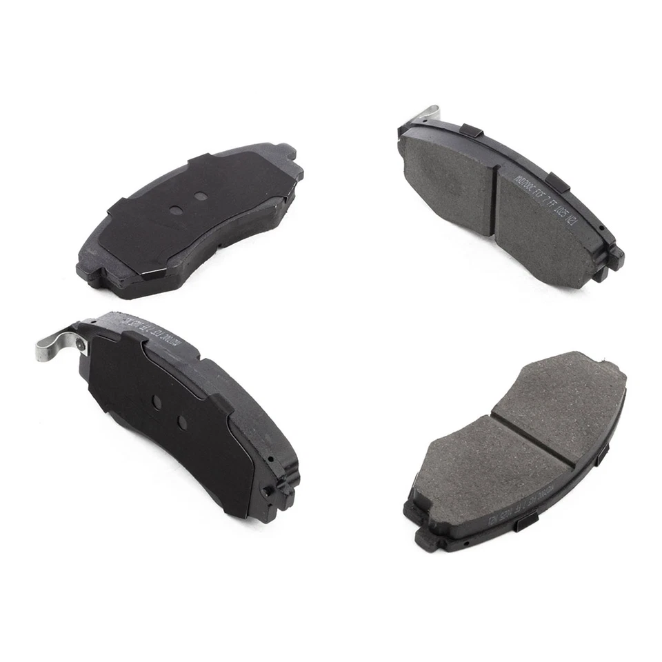 Kit de sapatas de freio dianteiras traseiras de cerâmica para 2000 2001 Hyundai Elantra - Imagem 3 de 4