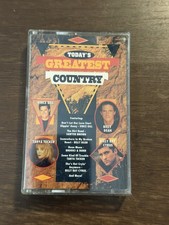 Vintage 1994 Today's Greatest Country Cassette Tape