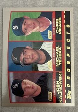 2000 Topps - Prospects Josh Kalinowski, Michael Tejera, Chris Mears #206 (RC)