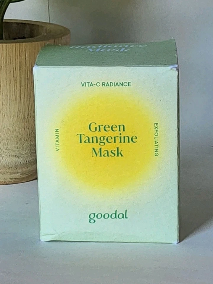 GOODAL 绿色橘子面膜 Vita-C 辐射去角质 3.88 盎司 / 110 G 全新带盒 — 第 2/4 张图片
