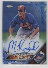 2016 Topps Chrome Rookie Blue Refractor 138/150 Matt Reynolds #RA-MAR Auto 1e5