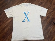 Vintage Apple Power Of Ten Mac OS X Promo Shirt Large Computer iPhone Software