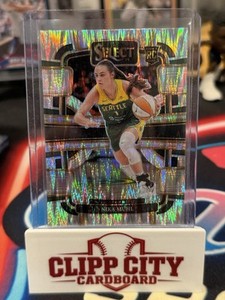 2024 Panini Select WNBA - Concourse Nika Muhl #27 Silver Flash Prizm (RC)
