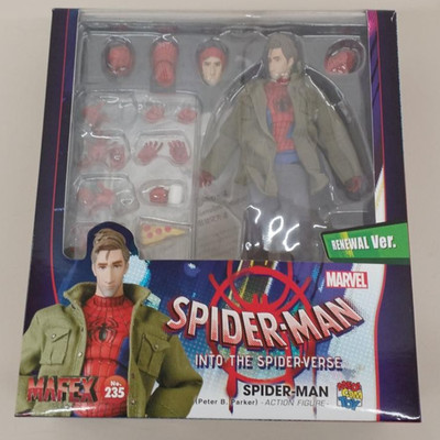 Medicom Toy Mafex 235 Spider-Man Peter B. Parker RENEWAL 160mm