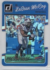 2016 Donruss Press Proof Silver Die-Cut /75 LeSean McCoy #31