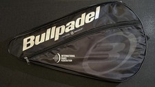 Bullpadel Black/Silver Padel Racket Bag - Original Carry Case Bullpadel Cover 