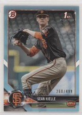 2018 Bowman Draft Sky Blue 260/499 Sean Hjelle #BD-139 6yz