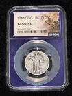 1929 Standing Liberty Quarter 25C Silver Traderbea Core NGC Genuine