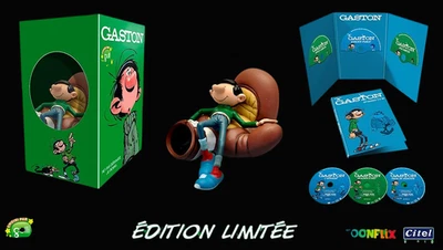 GASTON LAGAFFE - PLASTOY - COFFRET DVD - FIGURINE COLLECTION - Photo 1/4