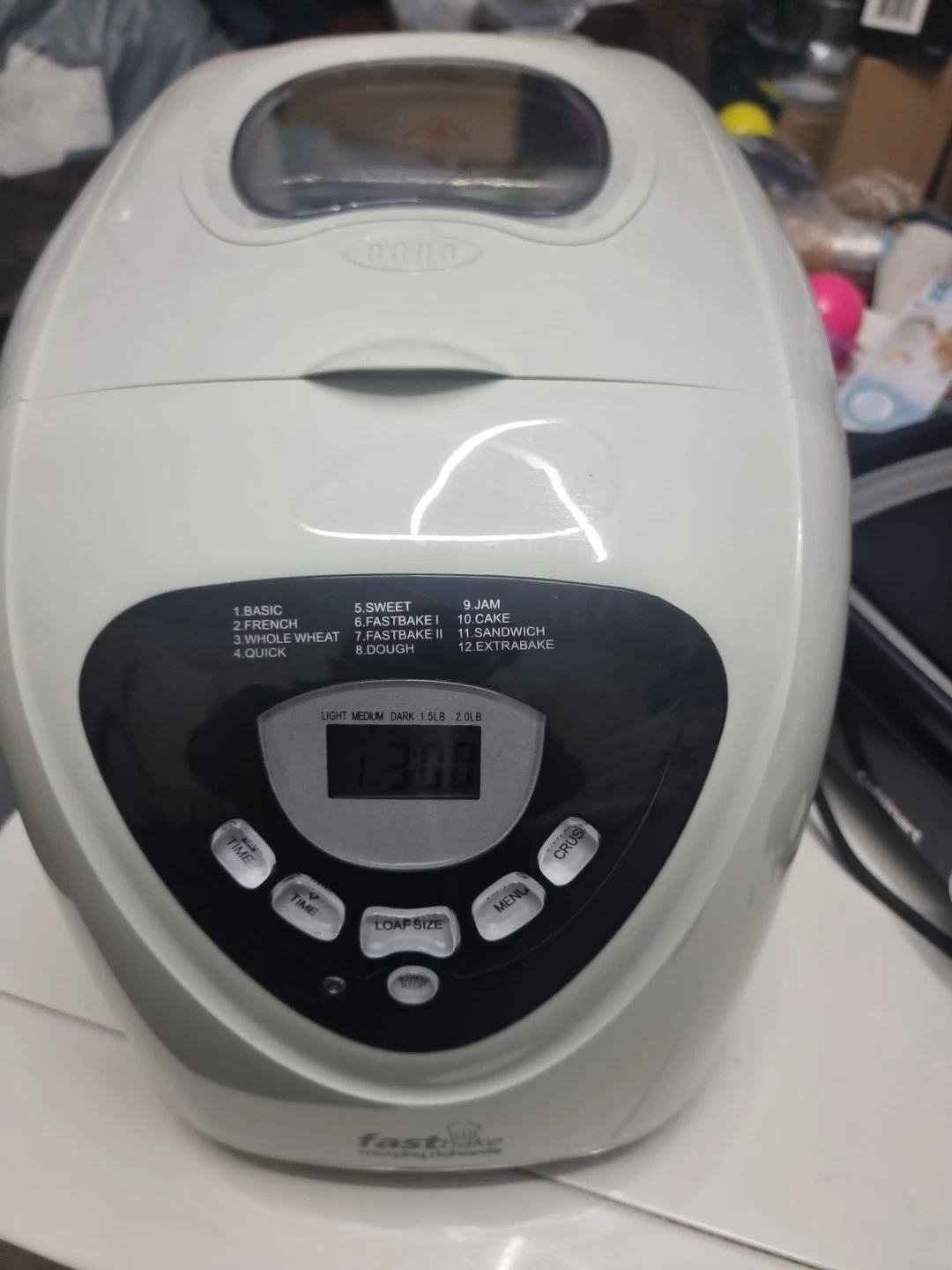 Morphy Richards Fastbake 48281 White 600W Breadmaker