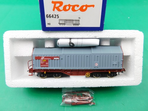 B03 Roco H0 Güterwagen 66425 FS Teleskophaubenwagen AC KKK OVP TOP | Condition: Gebraucht