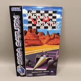 Virtua Racing Sega Saturn Case And Manual Only