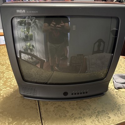 Vintage 1998 RCA XL100 F19206BK 19in CRT Television TV Retro Gaming TESTED!