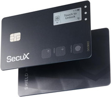 Shield Bio Crypto Hardware Wallet - Secure Biometric Authentication, Cold Storag