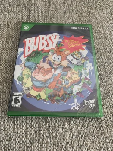 Bubsy In The Purrfect Collection Xbox Series X Limited Run #50 Microsoft New