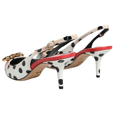 DOLCE & GABBANA Shoes Multicolor Crystal Heels Slingback DOLCE & GABBANA Shoes Multicolor Crystal Heels Slingback