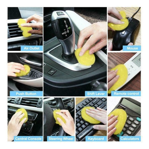 Magic Sticky Dust Dirt Cleaner Soft Glue Gum Gel For Car Cleaning U8X1 D1F Z9S8 - Photo 5/13