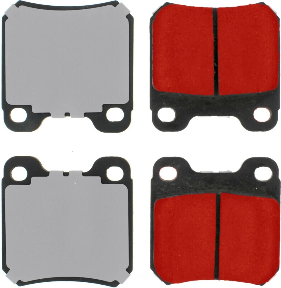 Juego de 2 pastillas de freno traseras centradas PQ PRO 500.07090 nuevas para Chevrolet Astra 97-08 Foto 3 de 3