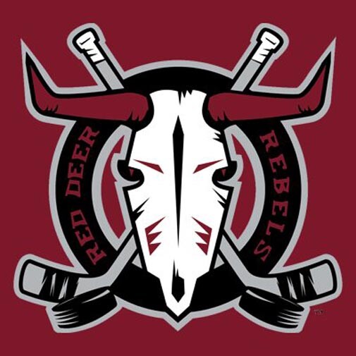 Red Deer Rebels Junior Hockey Embroidered Sweatshirt S5XL, LT4XLT New