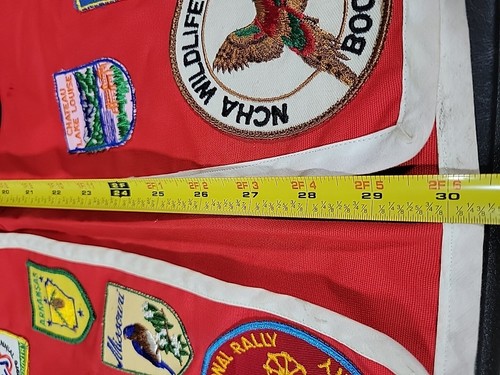 Vintage NCHA National Campers & Hikers Association Patch Weste 70er & 80er Jahre - Bild 15 von 16