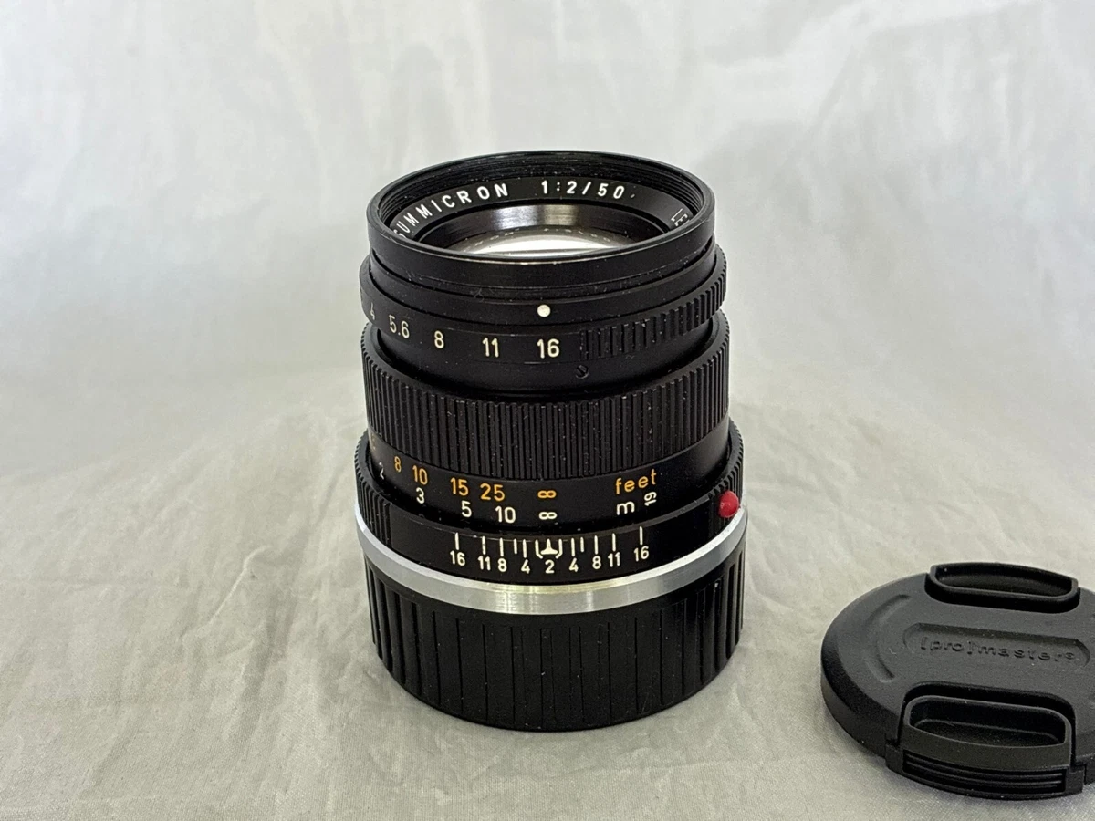 Leica SUMMICRON-M 50mm Focal f/2 Camera Lenses for sale - eBay