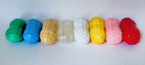 Vintage 1955 Planter’s PEANUT SHELL Candy Container Premium COMPLETE SET OF 8 - Picture 5 of 5