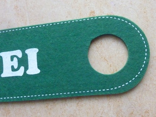 Schild Türschild Türhänger Filz FREI 27 x 8,5 cm NEU! - Bild 4 von 5