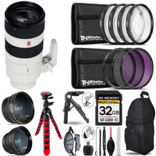 Sony FE 70-200mm f/2.8 GM OSS II Lens -3 Lens Kit Tripod Backpack - 32GB Kit