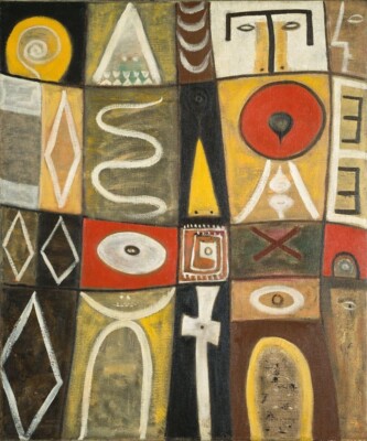 Adolph Gottlieb : Pictogenic Fragments : 1946 : Archival Quality Art Print