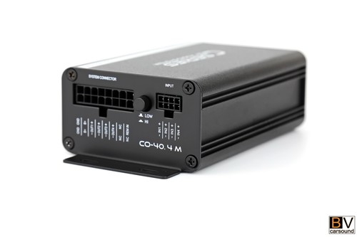 Audio System CO-40.4M 4 Kanal mini Verstärker 4x60 Watt an 2 Ω AUX ISO-Anschluss - Bild 6 von 14