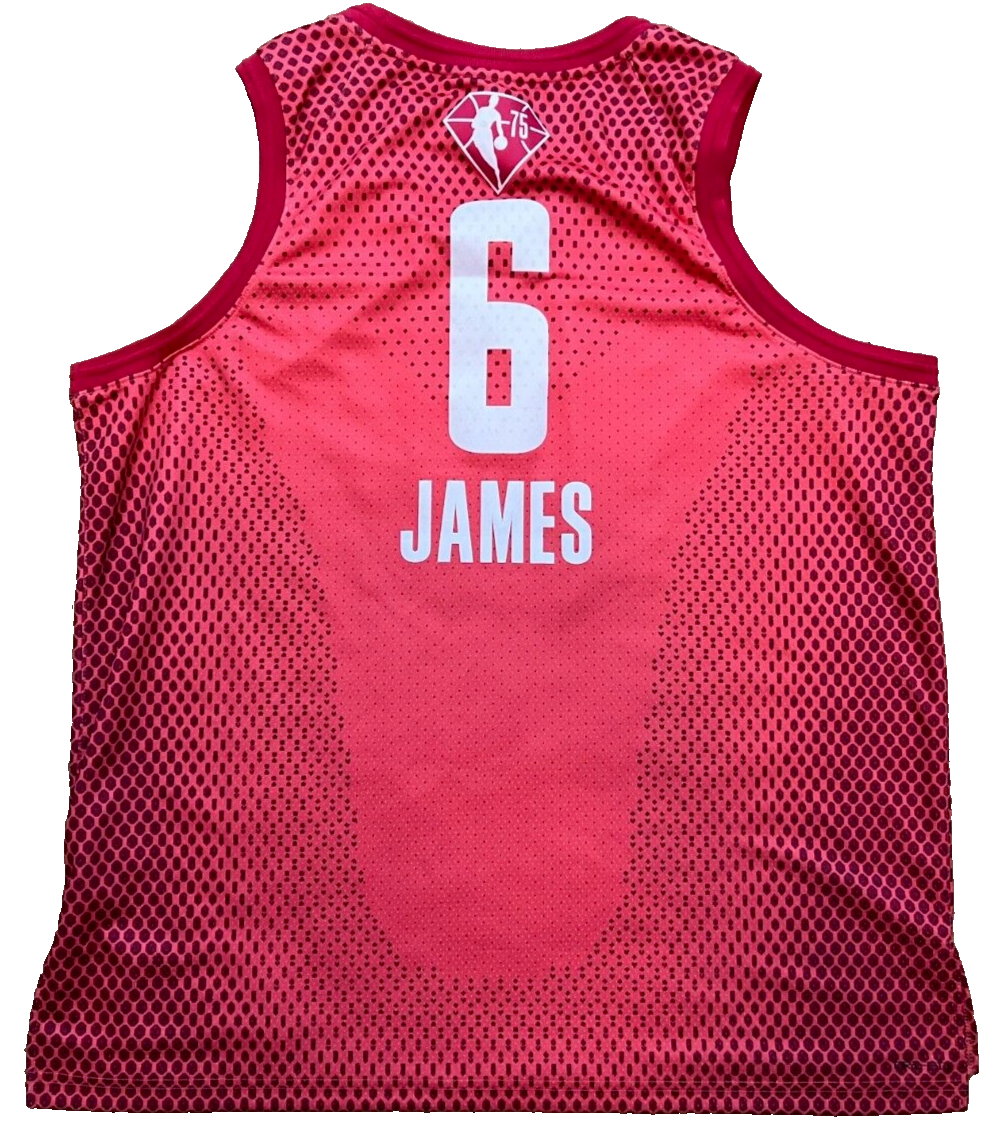 Maillot NBA LeBron James All-Star Rouge Taille L - Occasion, Pour Homme, Fan De Basketball