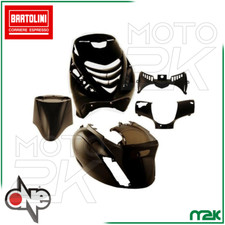 KIT SET CARENE PLASTICHE CARENATURE COMPLETE NERE ONE PER PIAGGIO ZIP SP 2006