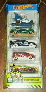 hot wheels extreme race 5 pack