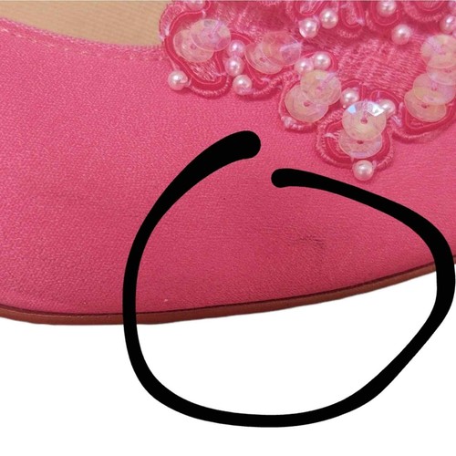 Zapatos Barbiecore Rosa y Embrague a Juego 8EE Ancho Teñibles EE. UU. Barbie - Imagen 6 de 9