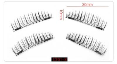 3D Magnetische Wimpern Wiederverwendbar Single Double Magnet Full Strip Falsche Extension