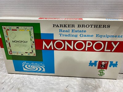 Original Parker Brothers Monopoly 1994 Real Estate Trading Game Complete