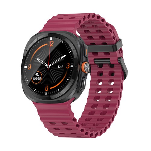 Bracelet en silicone souple pour Samsung Galaxy Watch Ultra 2025 boucle bracelet sport - Photo 17 sur 41